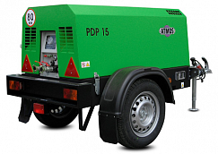картинка Винтовой компрессор ATMOS PDP15 от компании Нова Механика