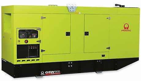 картинка Дизельный генератор Pramac GSW600V, в кожухе от компании Нова Механика